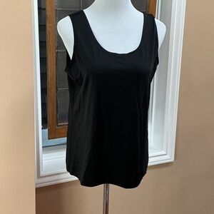 Chico's Elegant Black Tank Top
